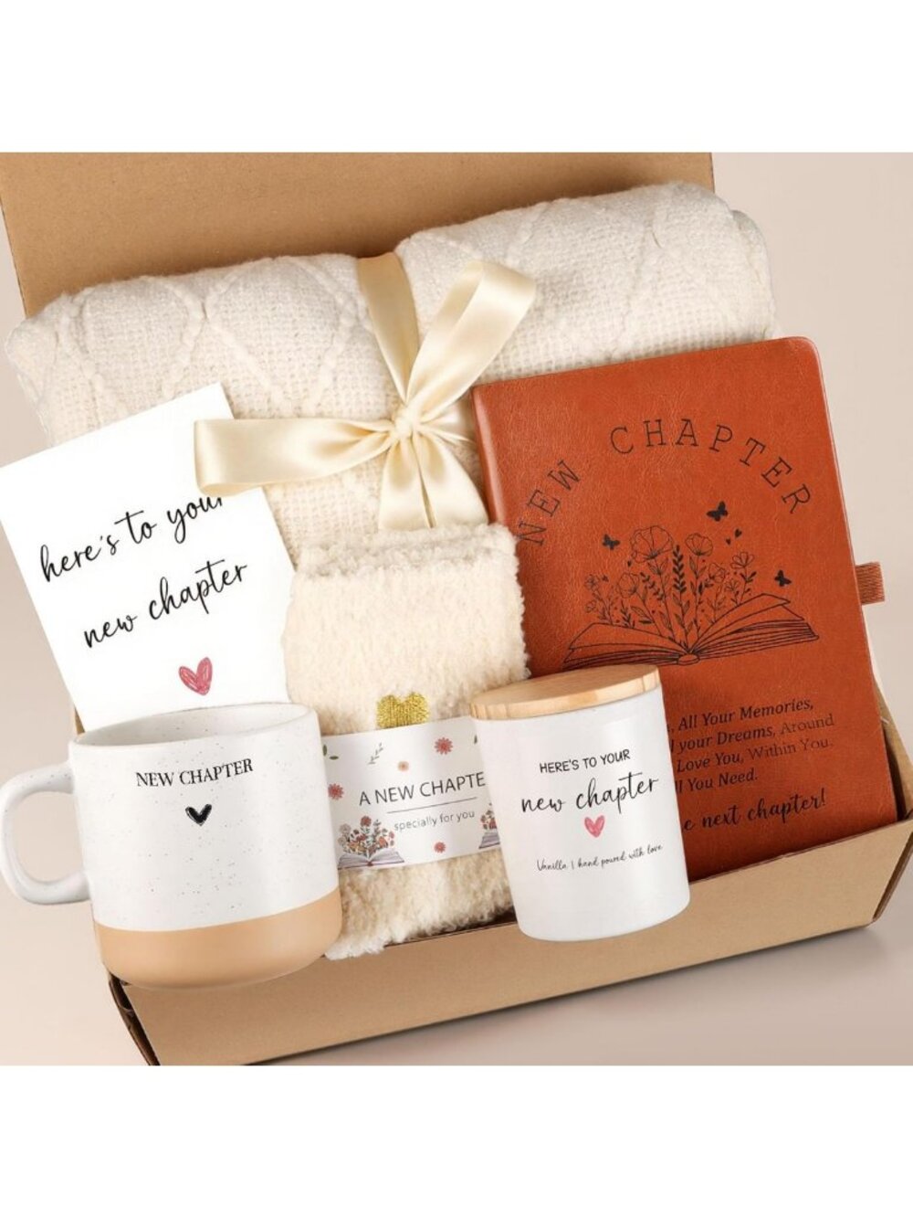 Happy Retirement & Graduation Gift Basket for Women - New Job & Farewell Gifts